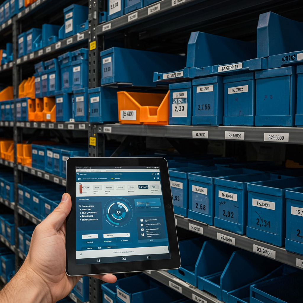 Controle de estoque de peças